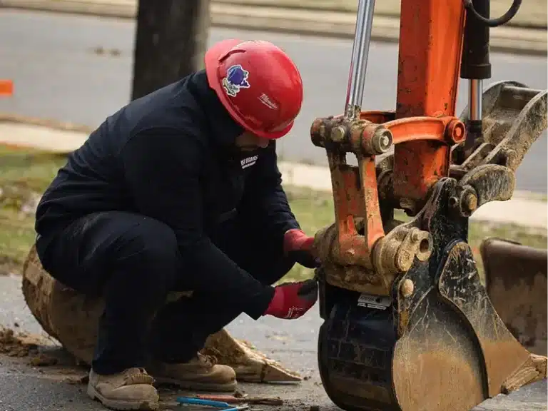 Camera inspection of a residential sewer lateral in New Jersey